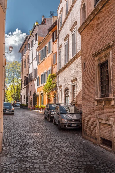 ローマからの都市景観と一般的な建築、イタリア人 — ストック写真