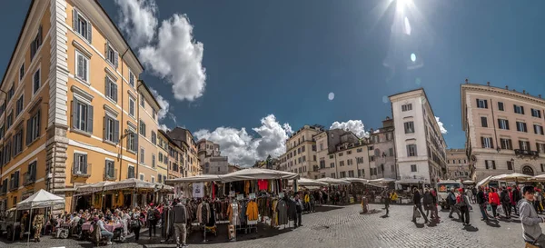 Campo dei Fiori, Roma — Fotografia de Stock