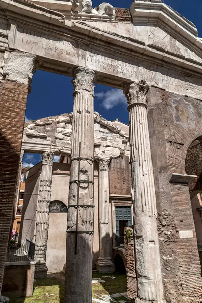 De oude Joodse getto van Rome — Stockfoto