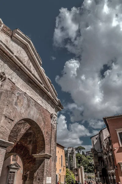 O velho gueto judeu de Roma — Fotografia de Stock