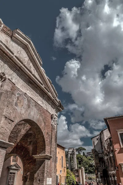 Il vecchio ghetto ebraico di Roma — Foto Stock