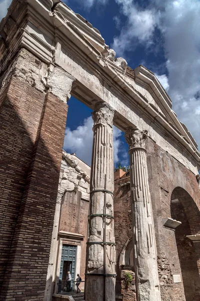 De oude Joodse getto van Rome — Stockfoto