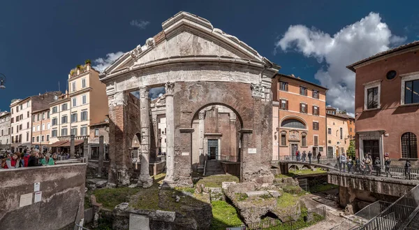 O velho gueto judeu de Roma — Fotografia de Stock