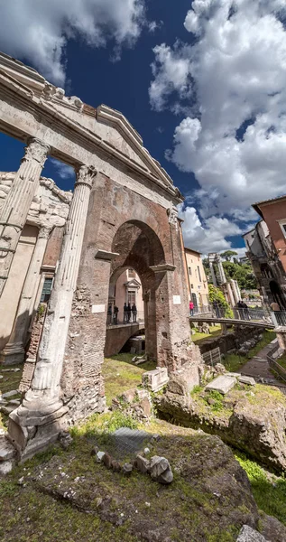 O velho gueto judeu de Roma — Fotografia de Stock