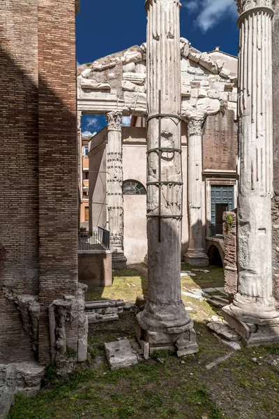 O velho gueto judeu de Roma — Fotografia de Stock