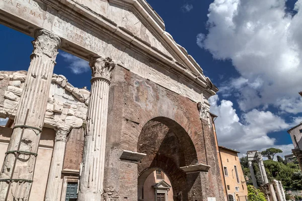 O velho gueto judeu de Roma — Fotografia de Stock