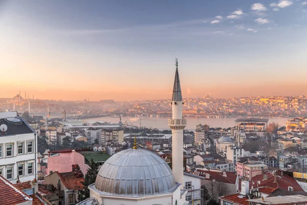 Aerial view of the Golden Horn — Stock Photo, Image