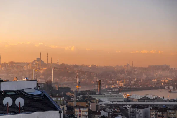 Aerial view of the Golden Horn — Stock Photo, Image