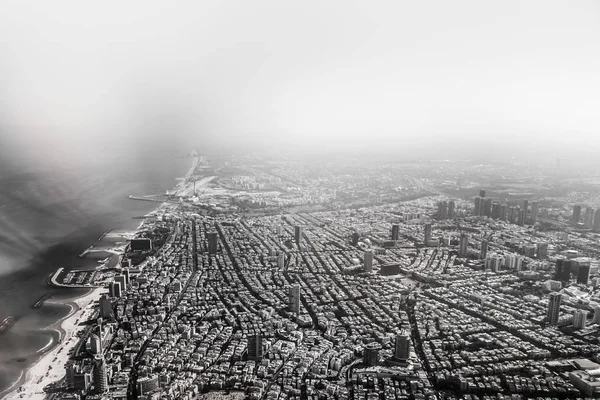 テル ・ アビブ, イスラエル共和国の航空写真ビュー — ストック写真