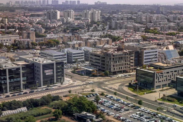 Letecký pohled na tel aviv, Izrael — Stock fotografie