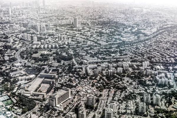 Vue aérienne de Tel Aviv, Israël — Photo