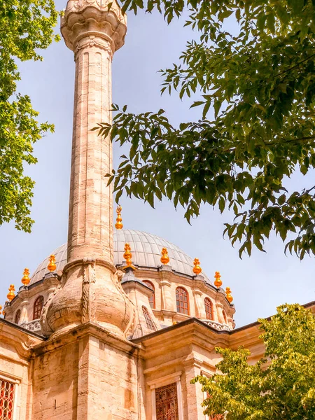 Buitenaanzicht Van Nusretiye Moskee Wijk Tophane Het Werd Gebouwd 1823 — Stockfoto