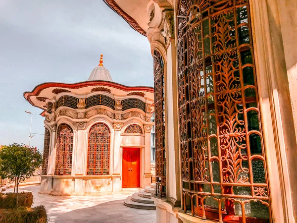 Vue Extérieure Mosquée Nusretiye Dans Quartier Tophane Été Construit 1823 — Photo