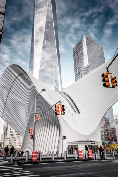 New York City New York Abd Ocak 2019 Oculus Binasının — Stok fotoğraf