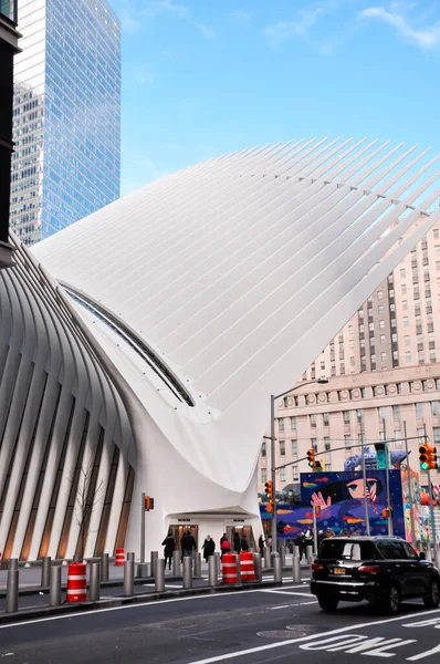 New York City New York Abd Ocak 2019 Oculus Binasının — Stok fotoğraf