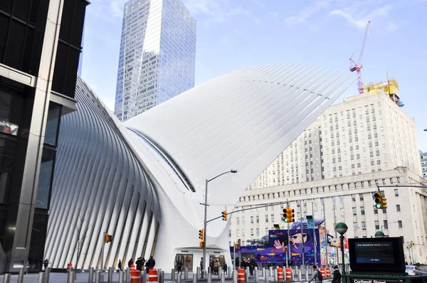 New York City New York Abd Ocak 2019 Oculus Binasının — Stok fotoğraf