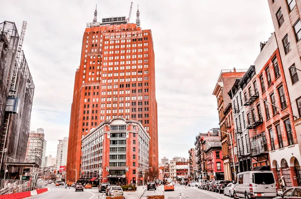 New York City Abd Ocak 2019 Sokak Manzarası Manhattan New — Stok fotoğraf