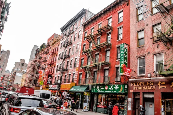 New York City Abd Ocak 2019 Sokak Manzarası Manhattan New — Stok fotoğraf