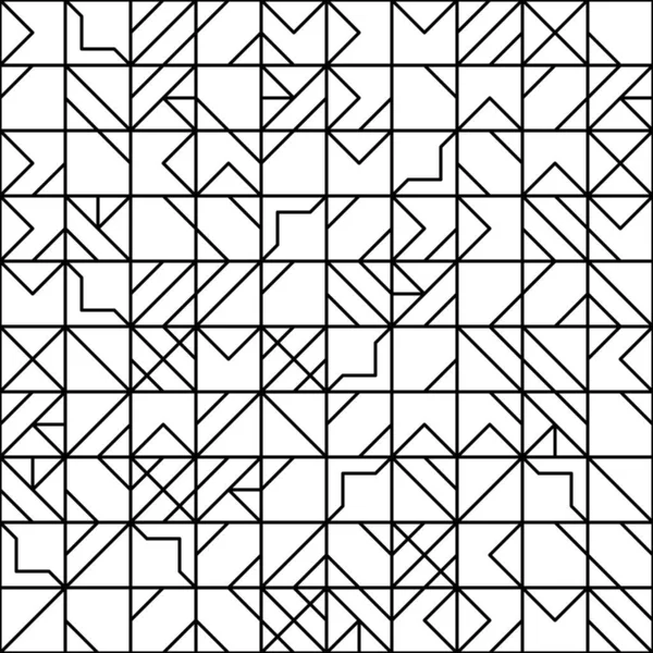 Design Padrão Sem Emenda Vetorial Geométrico Intrínseco Fundo Repetição Moderno —  Vetores de Stock