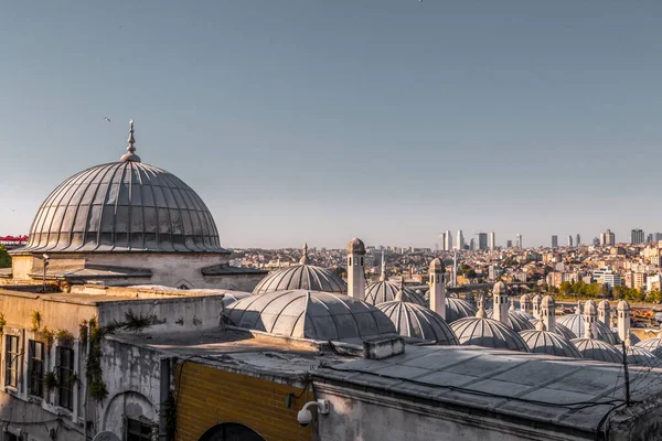 Istambul Turquia Julho 2020 Paisagem Urbana Panorâmica Istambul Mesquita Suleymaniye — Fotografia de Stock