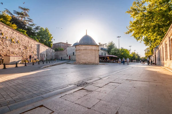 Istanbul Türkei Juli 2020 Außenansicht Der Süleymaniye Moschee Auf Dem — Stockfoto