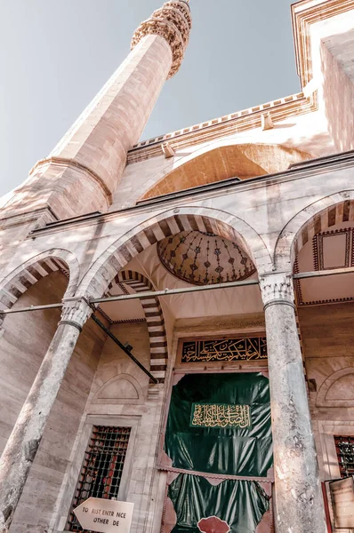 Istanbul Turchia Luglio 2020 Veduta Esterna Della Moschea Suleymaniye Situata — Foto Stock