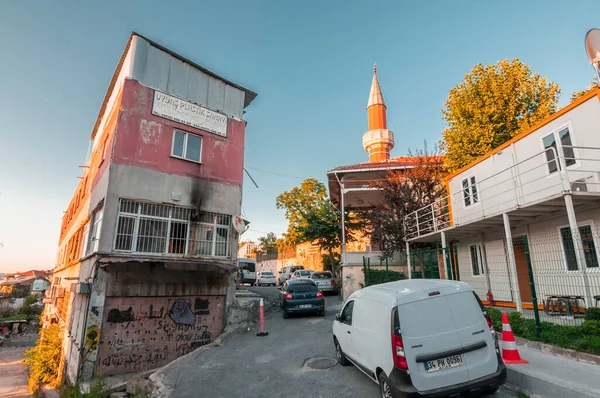 Istanbul Turkije Juli 2020 Zicht Vanaf Straten Van Istanbul Generieke — Stockfoto