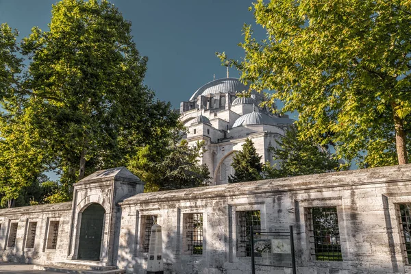 Istanbul Turkije Juli 2020 Buitenaanzicht Van Suleymaniye Moskee Gelegen Derde — Stockfoto