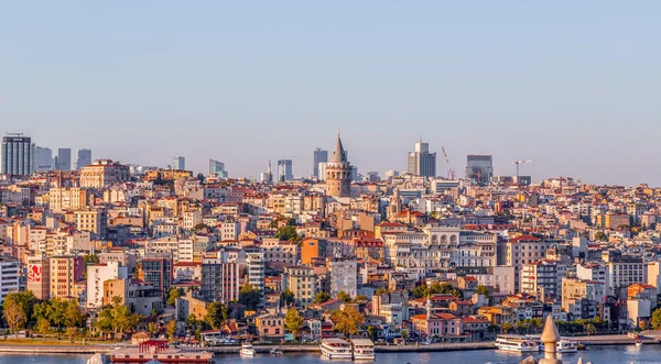 Istambul Turquia Julho 2020 Paisagem Urbana Panorâmica Istambul Mesquita Suleymaniye — Fotografia de Stock