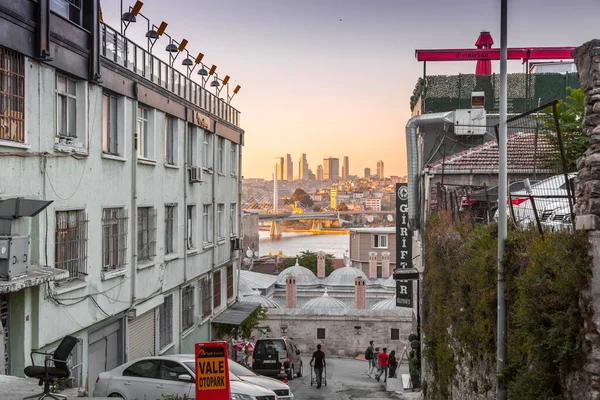 Stanbul Türkiye Temmuz 2020 Türkiye Nin Büyük Kalabalık Kentinin Avrupa — Stok fotoğraf