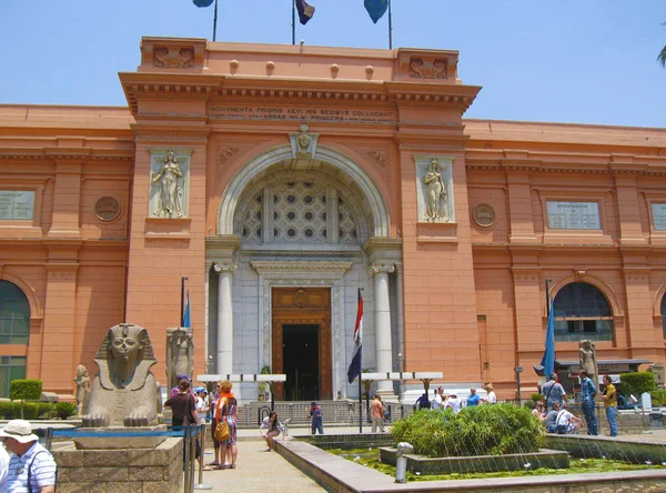 Det Museum Egyptiska Kairo Egypten 2013 Maj — Stockfoto