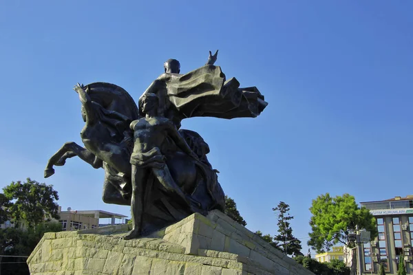 Het Monument Van Mustafa Kemal Ataturk Antalya Turkije — Stockfoto