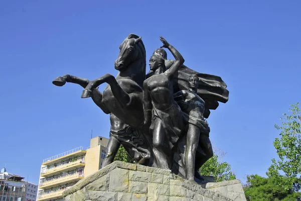 Das Mustafa Kemal Ataturk Denkmal Antalya Türkei — Stockfoto