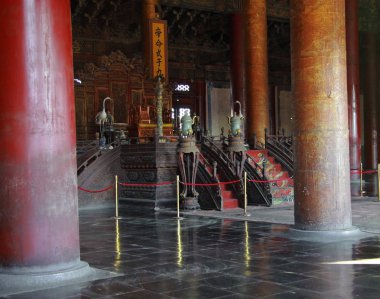 Beijing Çin Cumhuriyeti Yasak Şehir tapınaklar