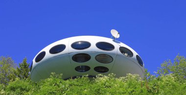 UFO çayır ve Kafkas Dağları yatay yaz. Dombai doğa, Rusya Federasyonu