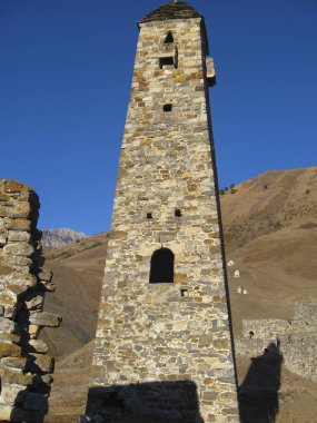 Eski Ingushetia Kuleleri. Kuzey Kafkasya 'nın antika mimarisi ve kalıntıları, Rusya Federasyonu