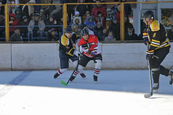 Campeonato Hockey Copa Del Alcalde Pyatigorsk Rusia Pyatigorsk Enero 2015 —  Fotos de Stock