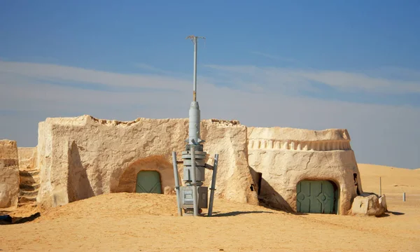 Binalar Için Önerilerim Film Star Wars Episode Ilk Sahara Çöl Stok Fotoğraf