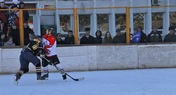 Hockey Meisterschaft Der Pokal Des Bürgermeisters Von Pjatigorsk Russland Pjatigorsk — Stockfoto