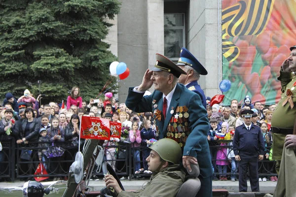 Célébration du 70e anniversaire du jour de la victoire, Pyatigor — Photo