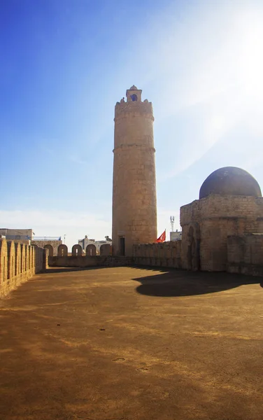Medine Tunus'ta Sousse eski şehir ve kale ribat olduğunu — Stok fotoğraf