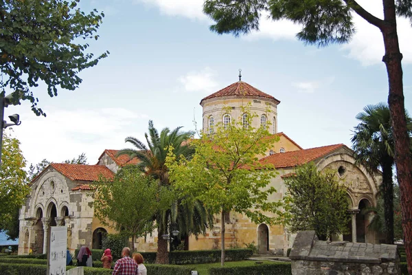 Kirche von st sofya - ayasofya trabzon truthahn — Stockfoto