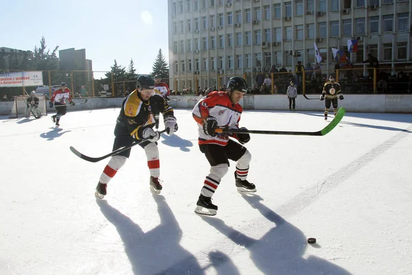 Na lodzie Mistrzostwa Puchar Burmistrza Pyatigorsk — Zdjęcie stockowe