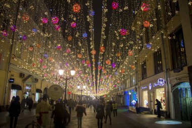 Nikolskaya Caddesi, Ekim Moskova Rusya