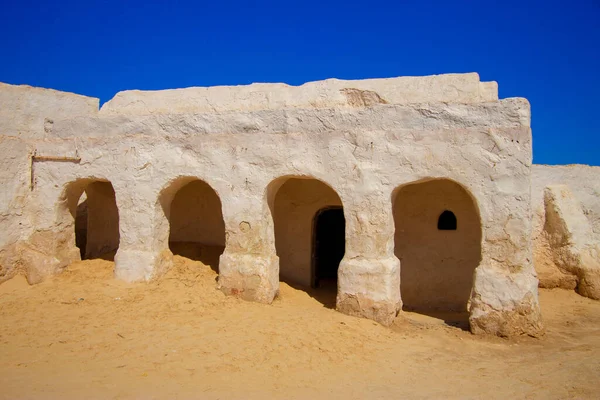 Dekorationen Des Films Star Wars Episode First Der Sahara Nefta — Stockfoto