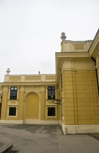 Detalhe Palácio Shonbrunn Viena Áustria Novembro 2018 — Fotografia de Stock