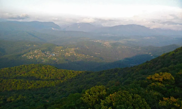 Twierdza Górze Ahun Hosta Territore Krasnodar Region Federacja Rosyjska Sierpień — Zdjęcie stockowe