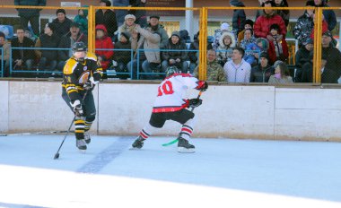 Hokey şampiyonası Belediye Başkanı Pyatigorsk Kupası. Rusya, Pyatigorsk 31 Ocak 2015