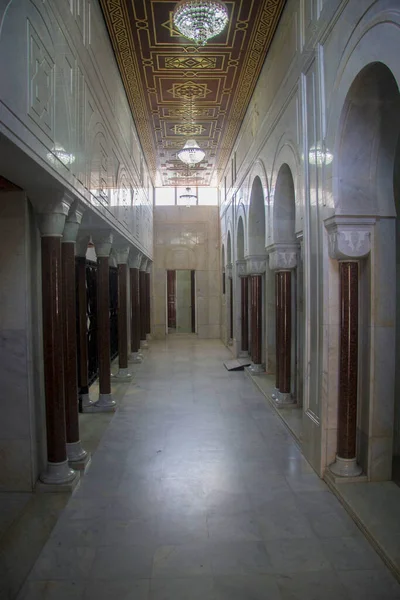 Interior Del Mausoleo Habib Bourguiba Monastir Túnez Norte África Octubre — Foto de Stock