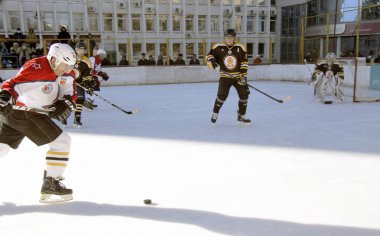 Hokey şampiyonası Belediye Başkanı Pyatigorsk Kupası. Rusya, Pyatigorsk 31 Ocak 2015